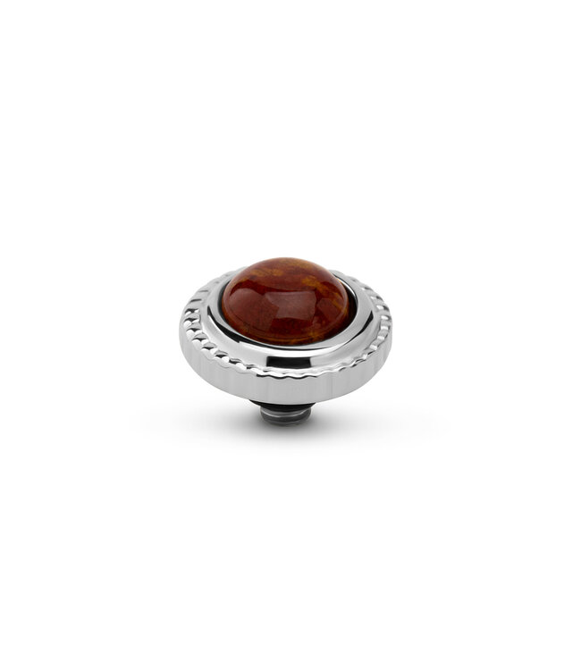 MelanO TW Smooth gem Rainbow jasper