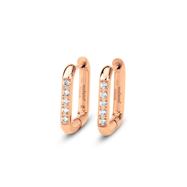 MelanO FR Ella cz earring Crystal