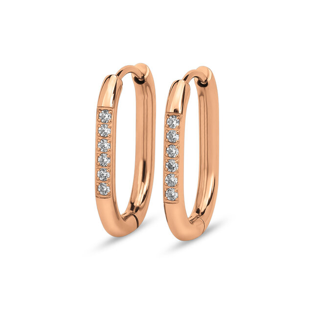 MelanO FR Lila cz earring Crystal