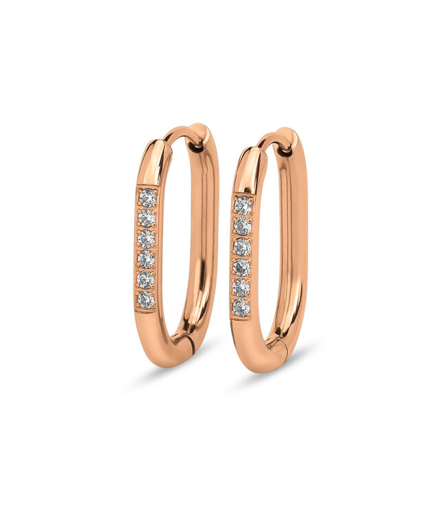MelanO FR Lila cz earring Crystal