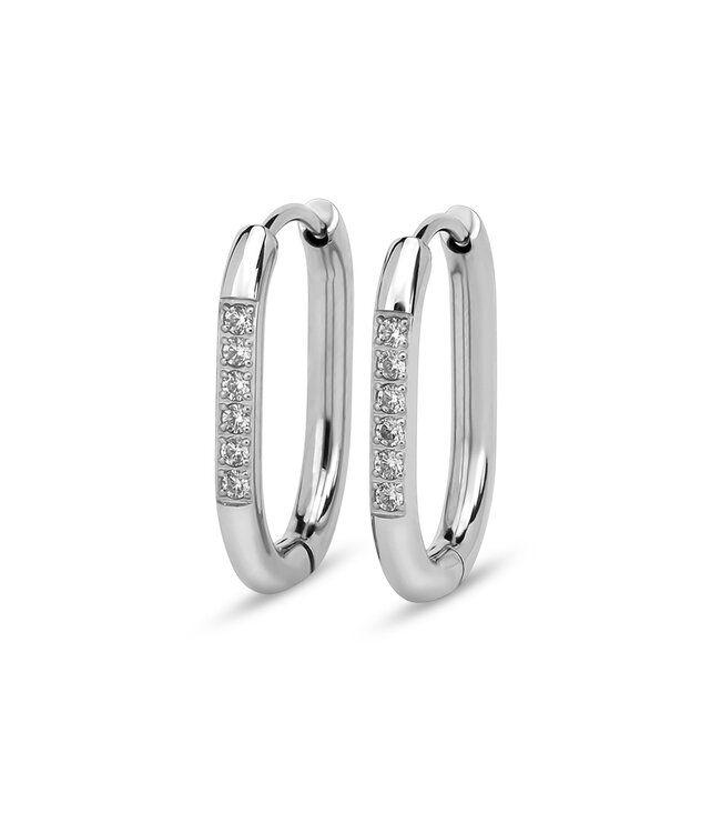 MelanO FR Lila cz earring Crystal