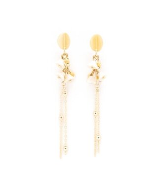 Flo Jewelry Oorring Amandine Ecru