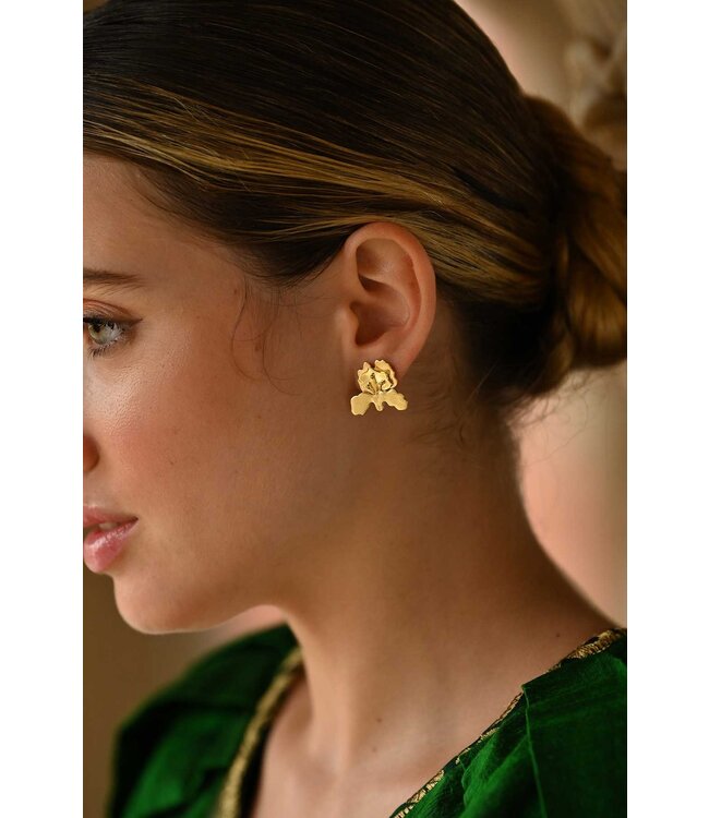 Christine Bekaert Oorring Iris Stud Small