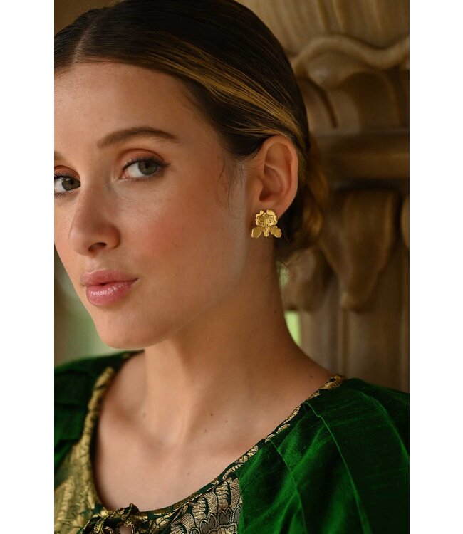 Christine Bekaert Oorring Iris Stud Small