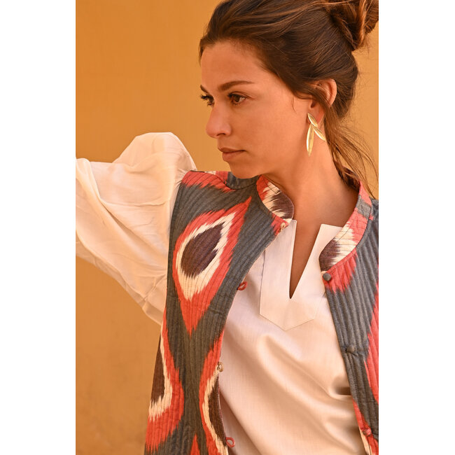 Christine Bekaert Oorring Bamboo Studs Large