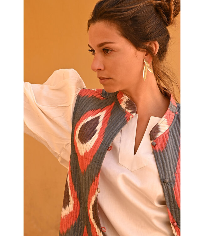 Christine Bekaert Oorring Bamboo Studs Large