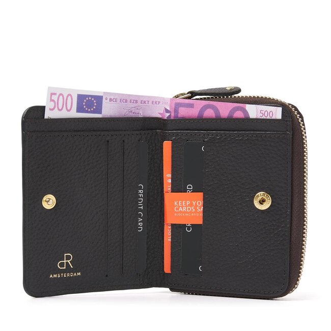 DR Amsterdam portemonee Nina Anthracite
