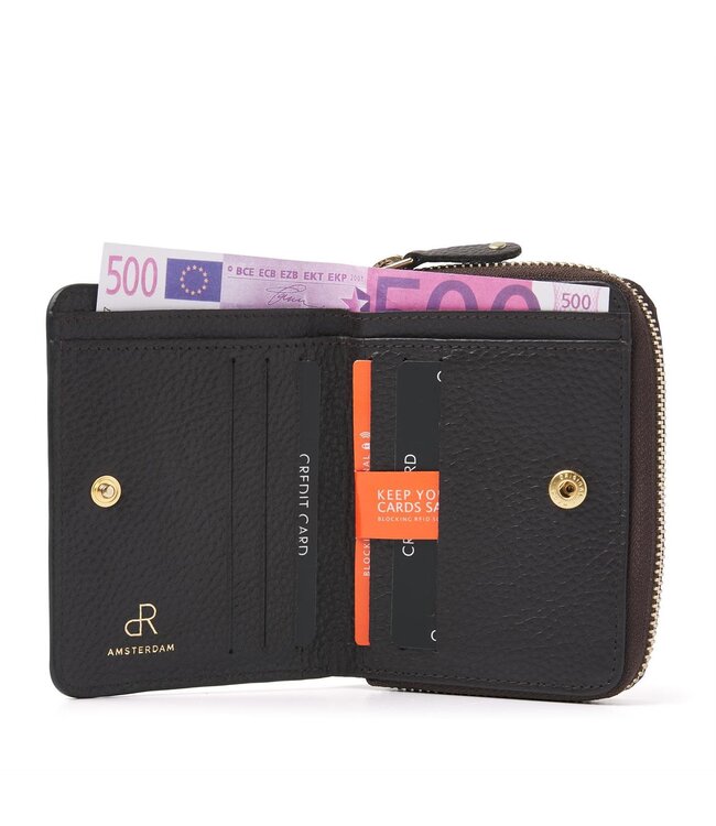DR Amsterdam portemonee Nina Anthracite
