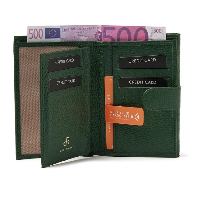 DR Amsterdam Portemonee Elise Green