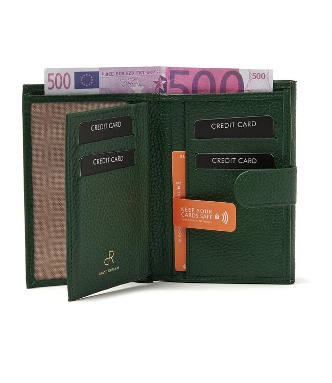 DR Amsterdam Portemonee Elise Green