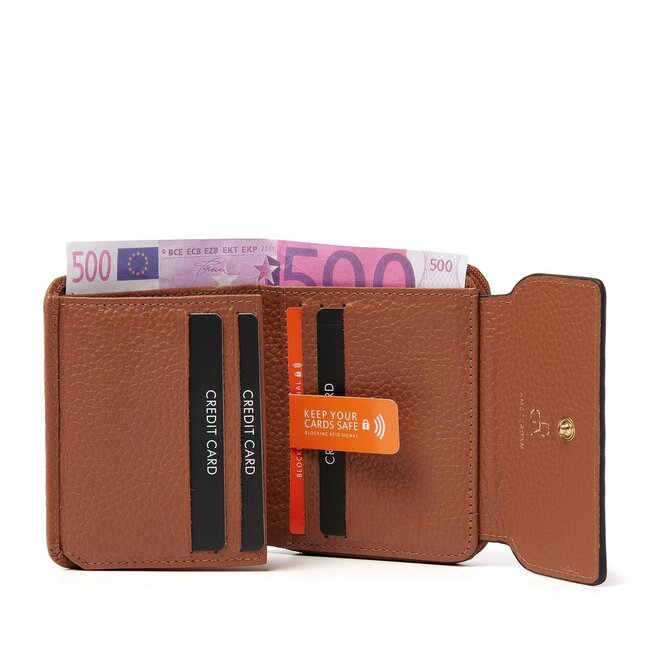 DR Amsterdam portemonee Sophie Mocha