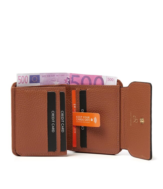 DR Amsterdam portemonee Sophie Mocha