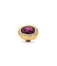 MelanO Twisted Droplet cz Amethyst
