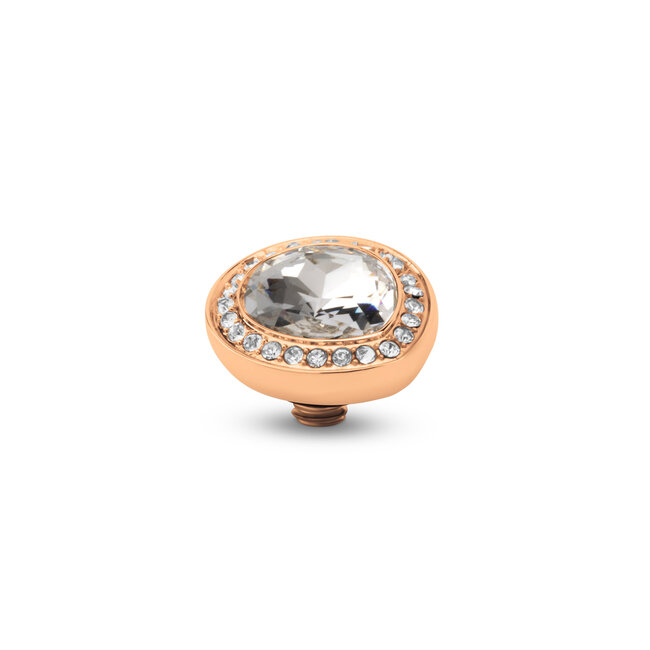 MelanO Twisted Droplet cz Crystal f
