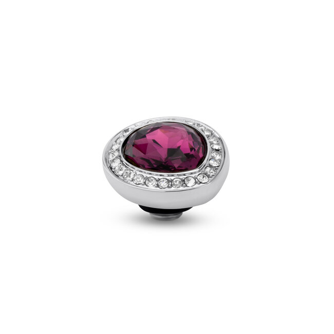 MelanO Twisted Droplet cz Amethyst