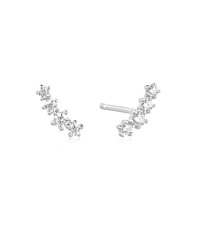 Ania Haie Oorring Sparkle Climber Studs