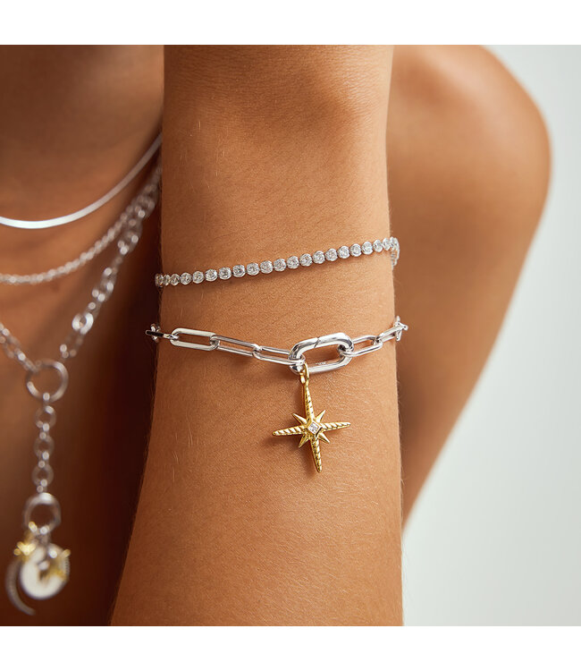 Ania Haie Armband Row Bezel Set