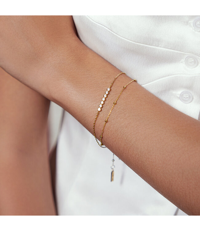 Ania Haie Armband Beaded Chain