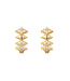 Ania Haie Oorring Multi Sparkle Huggies Gold