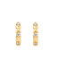 Ania Haie Oorring Sparkle Cross Huggies Gold