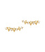 Ania Haie Oorring Multi Sparkle Climber Stud Gold
