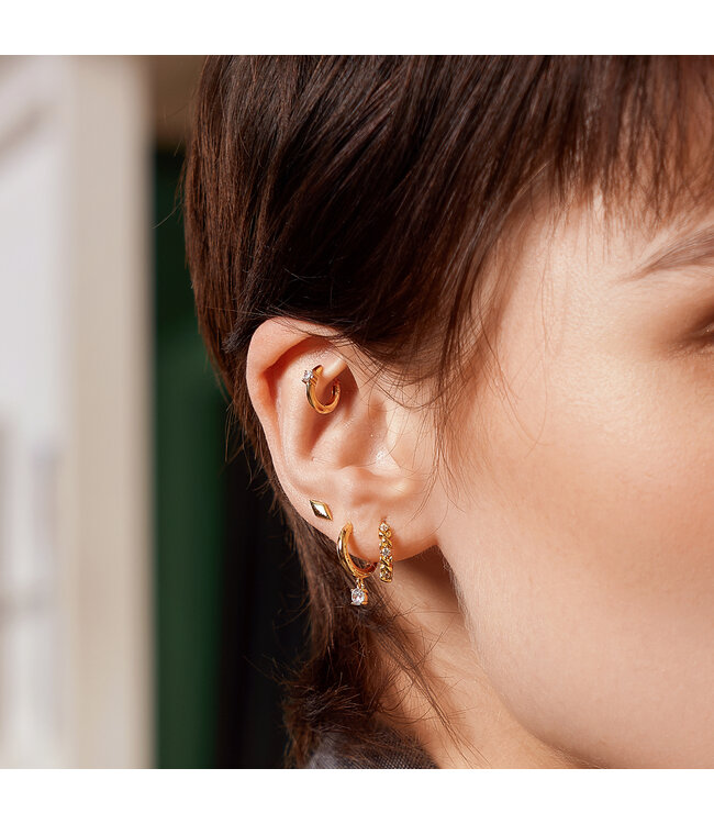 Ania Haie Oorring Sparkle Studs