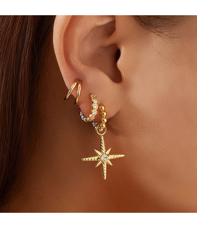 Ania Haie Oorring Double Huggies