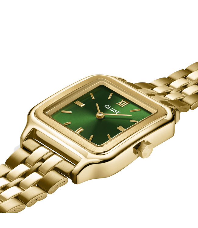 Cluse Uurwerk Gracieuse steel forest green, gold
