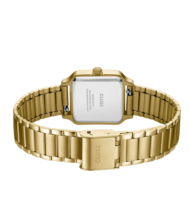 Cluse Uurwerk Gracieuse petite steel dark cherry, gold