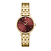 Cluse Uurwerk Boho chic petite gold, dark cherry