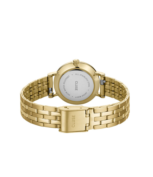 Cluse Uurwerk Boho chic petite gold, dark cherry