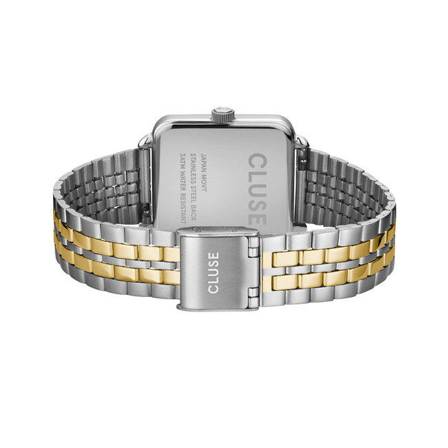 Cluse Uurwerk La tétragone steel coconut milk