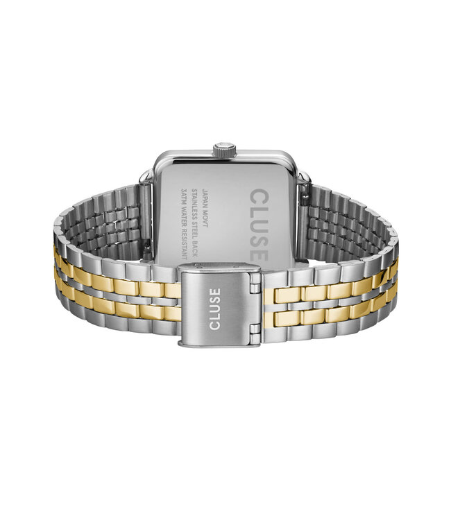 Cluse Uurwerk La tétragone steel coconut milk