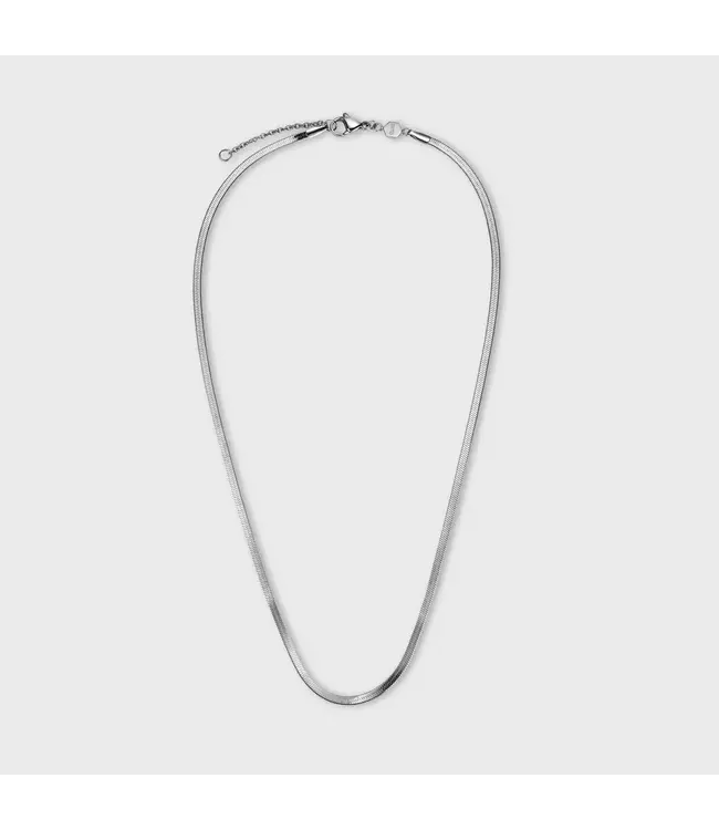 Cluse Halsketting Essentielle snake silver