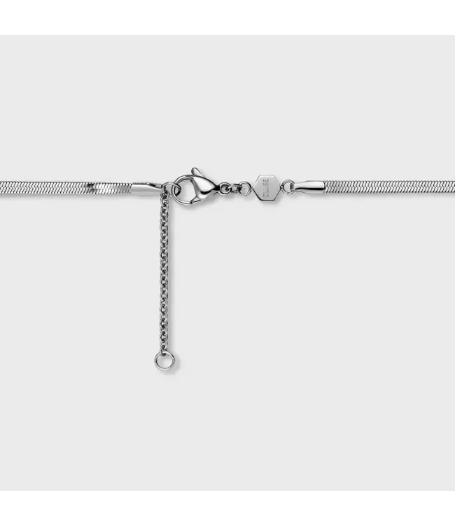 Cluse Halsketting Essentielle snake silver
