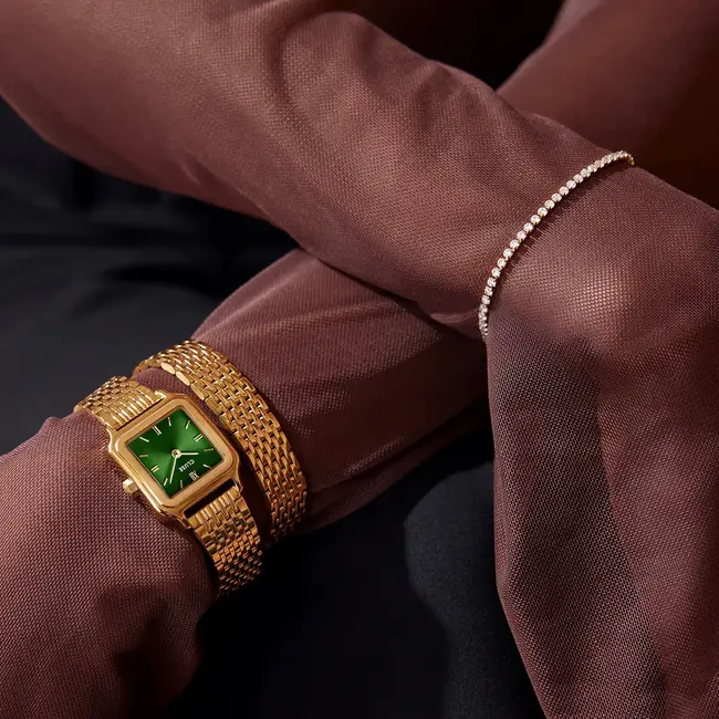 Cluse Armband Elevé Tennis gold