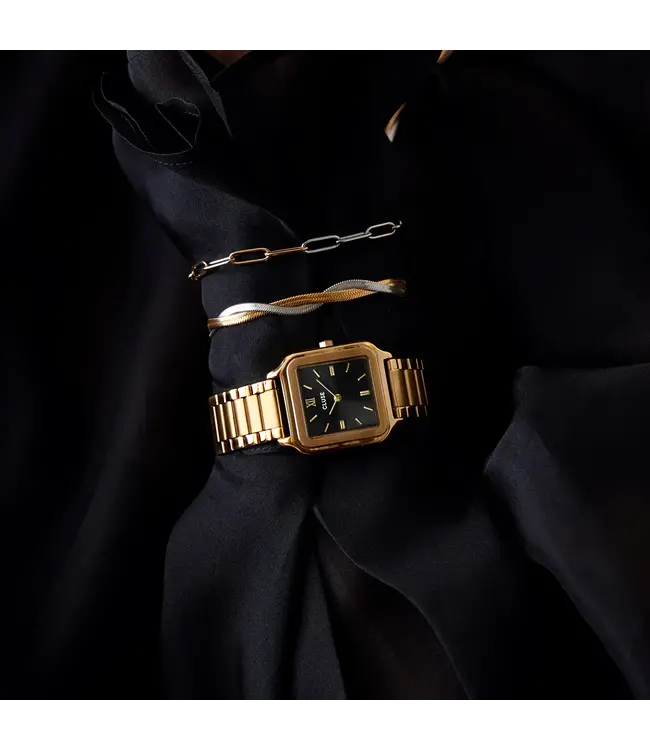 Cluse Armband Elevé braided snake bicolour