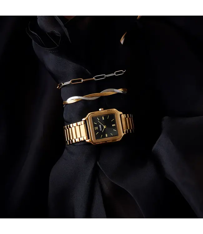 Cluse Armband Elevé braided snake bicolour