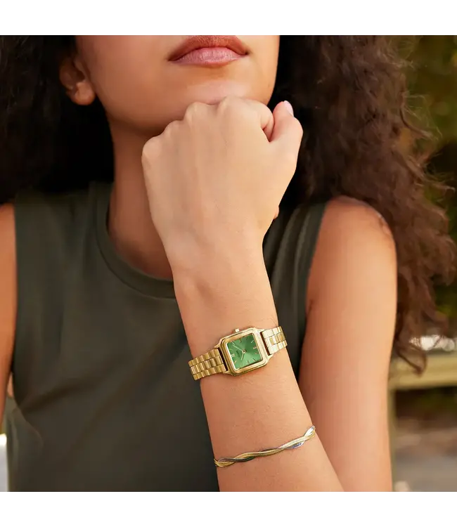 Cluse Armband Elevé braided snake bicolour