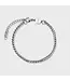 Cluse Armband Essentielle cuban chain silver