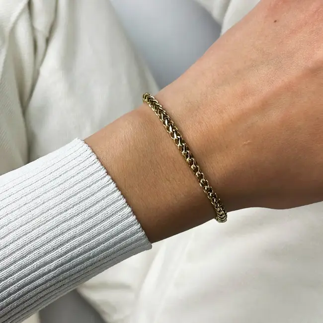 Cluse Armband Essentielle cuban chain gold