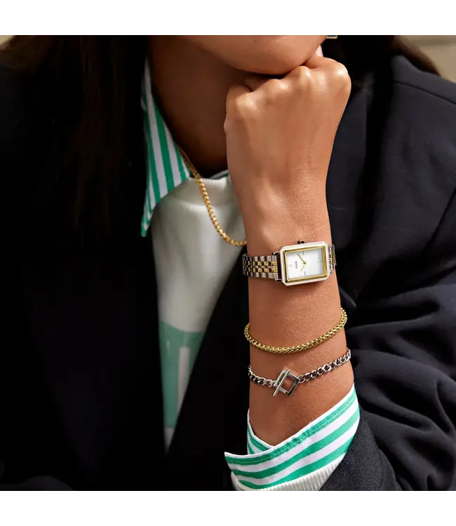 Cluse Armband Essentielle cuban chain gold