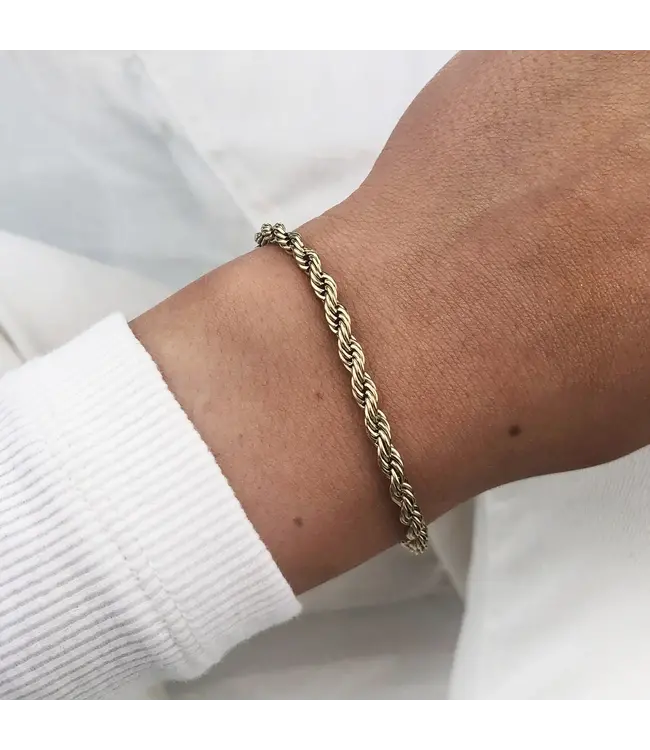 Cluse Armband Essentielle rope gold