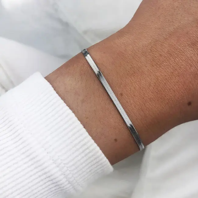 Cluse Armband Essentielle snake silver