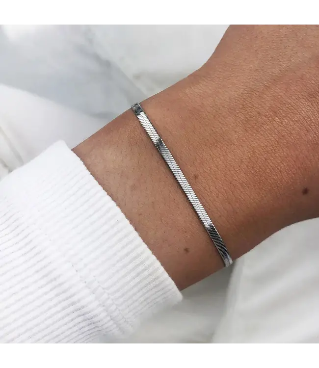 Cluse Armband Essentielle snake silver