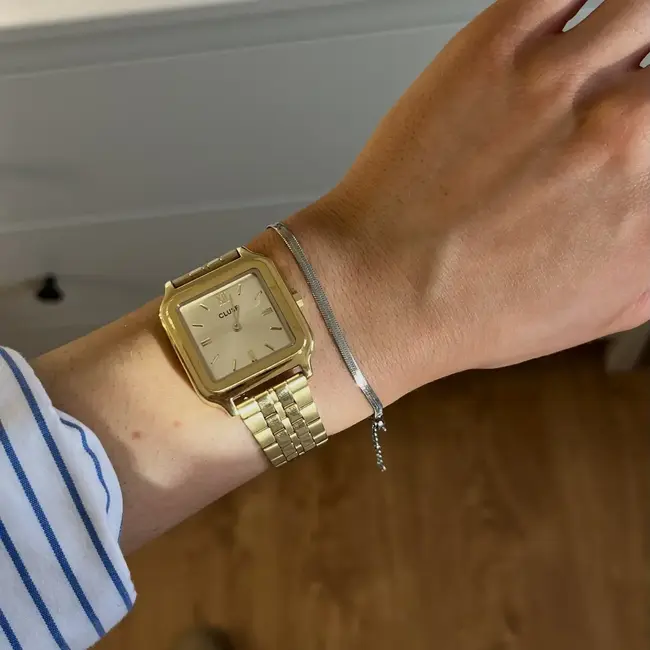 Cluse Armband Essentielle snake silver