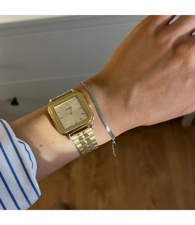 Cluse Armband Essentielle snake silver