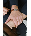 Steel & Barnett Leather Bracelet Casual Cole Peanut M