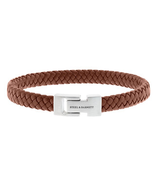 Steel & Barnett Leather Bracelet Archie Peanut M