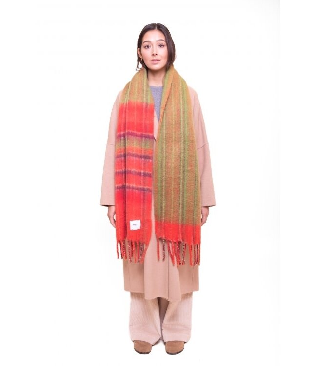 Moment in May Sjaal Harriet Warm Orange